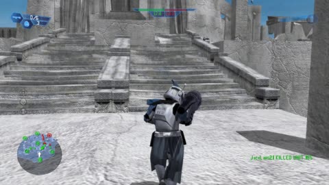 Star Wars Battlefront 2004: Instant Action Rhen Var: Citadel Republic Gameplay