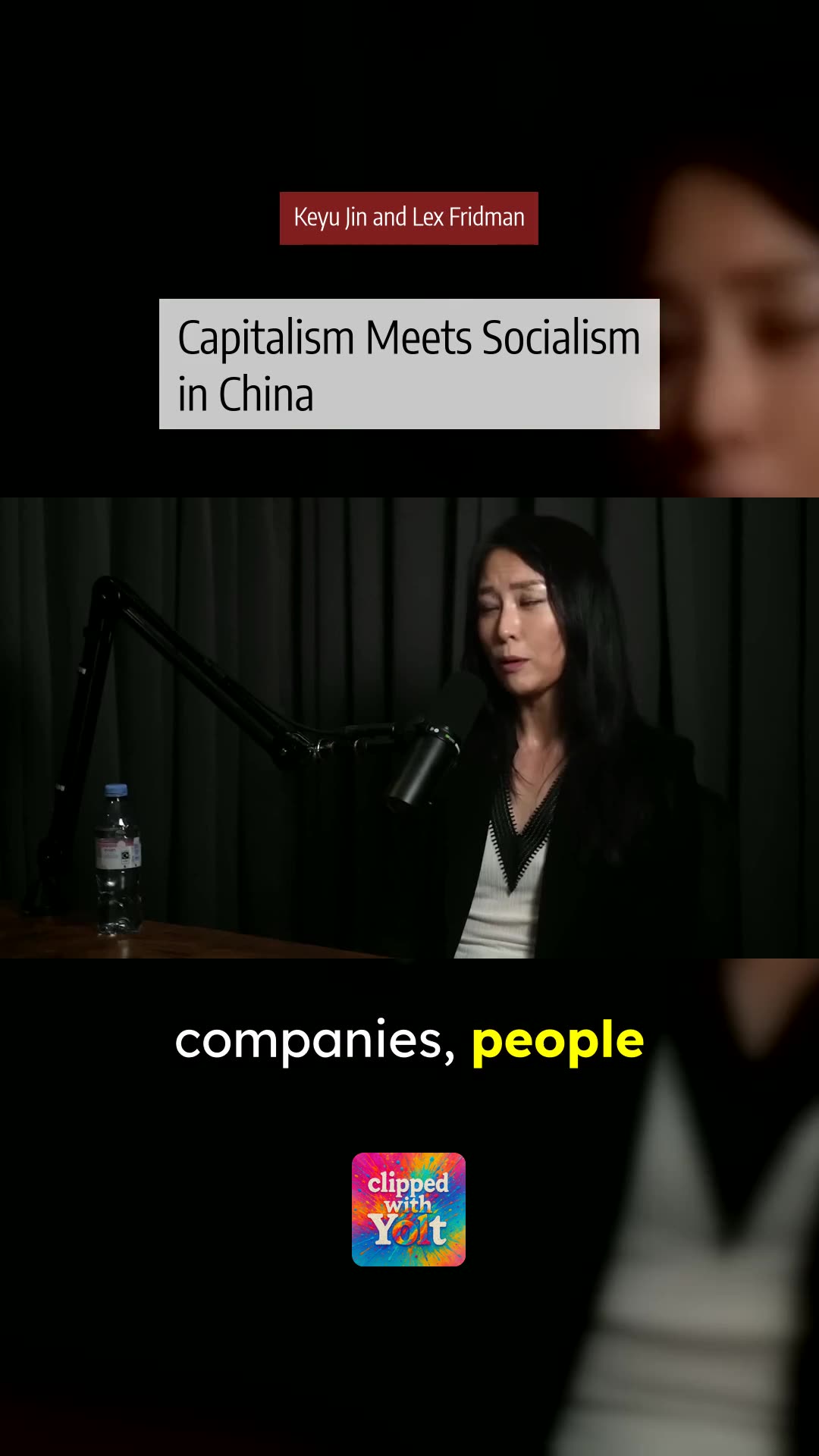 Ruthless Ambition Meets State Control - Keyu Jin and Lex Fridman #china #capitalist #socialist