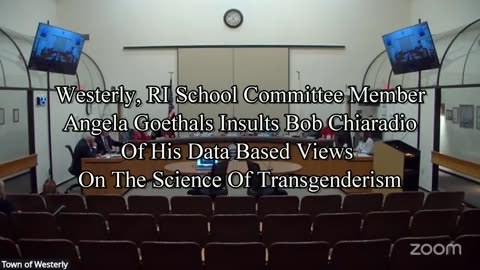 Westerly, RI Cmte Member Angela Goethals Insults Bob Chiaradio By Telling Him To Educate Himself About Trans And Transgenderism