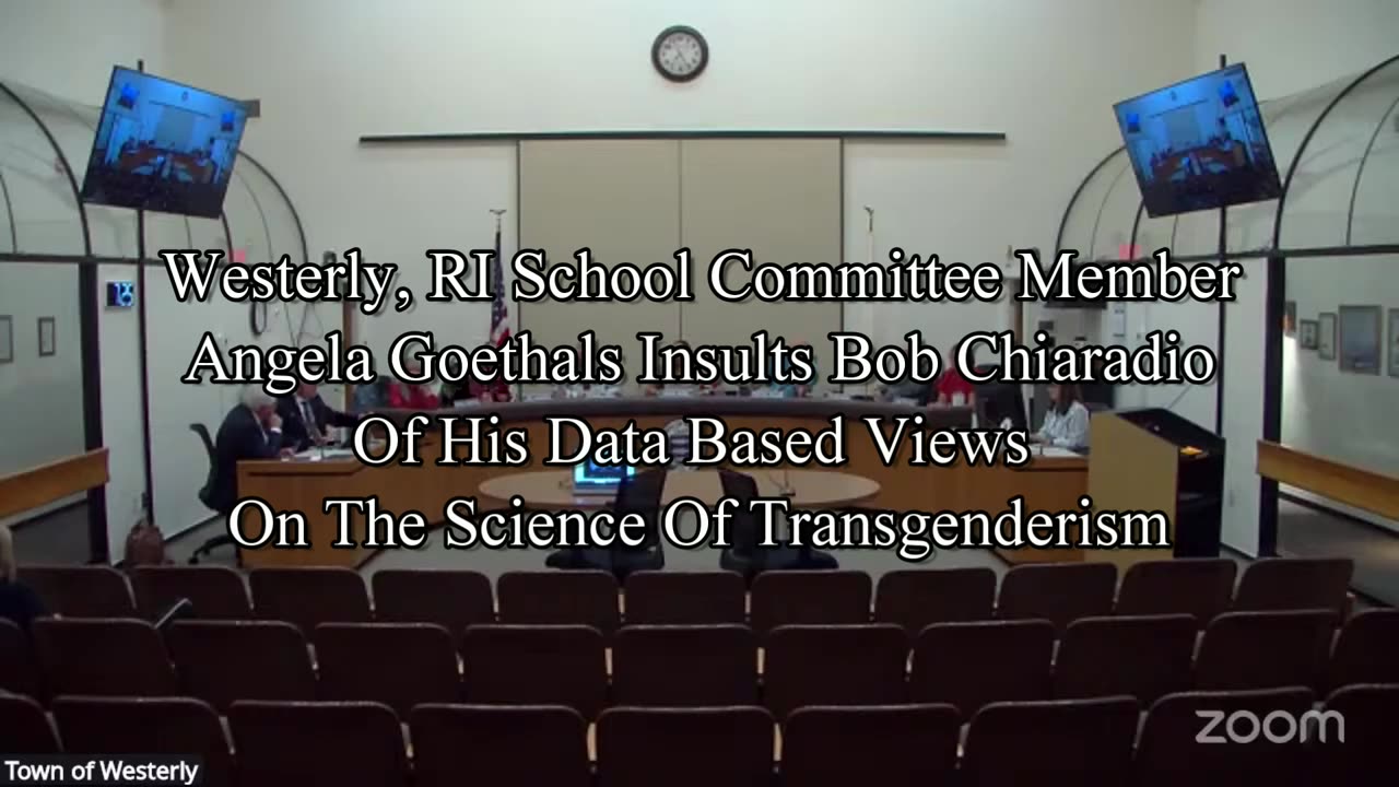 Westerly, RI Cmte Member Angela Goethals Insults Bob Chiaradio By Telling Him To Educate Himself About Trans And Transgenderism