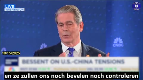 【NL】Bessent: Nieuwste exportverbod op zeldzame aardmetalen van CCP duidt op ontkoppeling