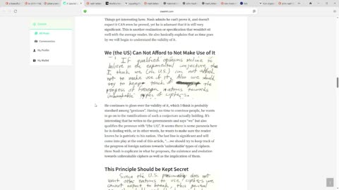 Operation Groundswell: Nash's Unbreakable Encryption Conjecture as told by Jal Toorey