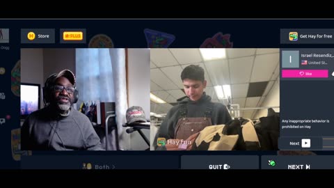 Get Triggered- Triggering Video Strangers Chat using Hay.Fun