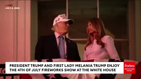 🎆 Trump & First Lady Melania Celebrate July 4th at the White House | True American Spirit 🇺🇸