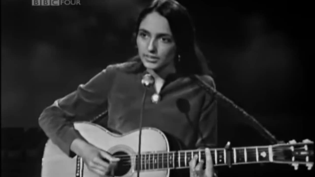 Joan Baez ~ God's not on anyone's side who's dropping Bombs