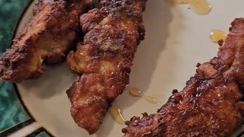 Chicken Breast Tenderloins Honey Battered Fried up Real Good