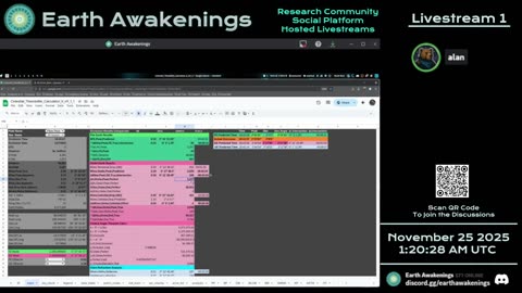 Earth Awakenings - Livestream 1 - #4170