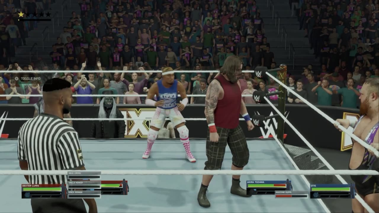 wwe 2k25 125 universe Dexter Lumis and Joe Gacy VS Akira Tozawa and Otis