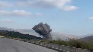 Lebanese media reports Israeli airstrikes in southern Lebanon.