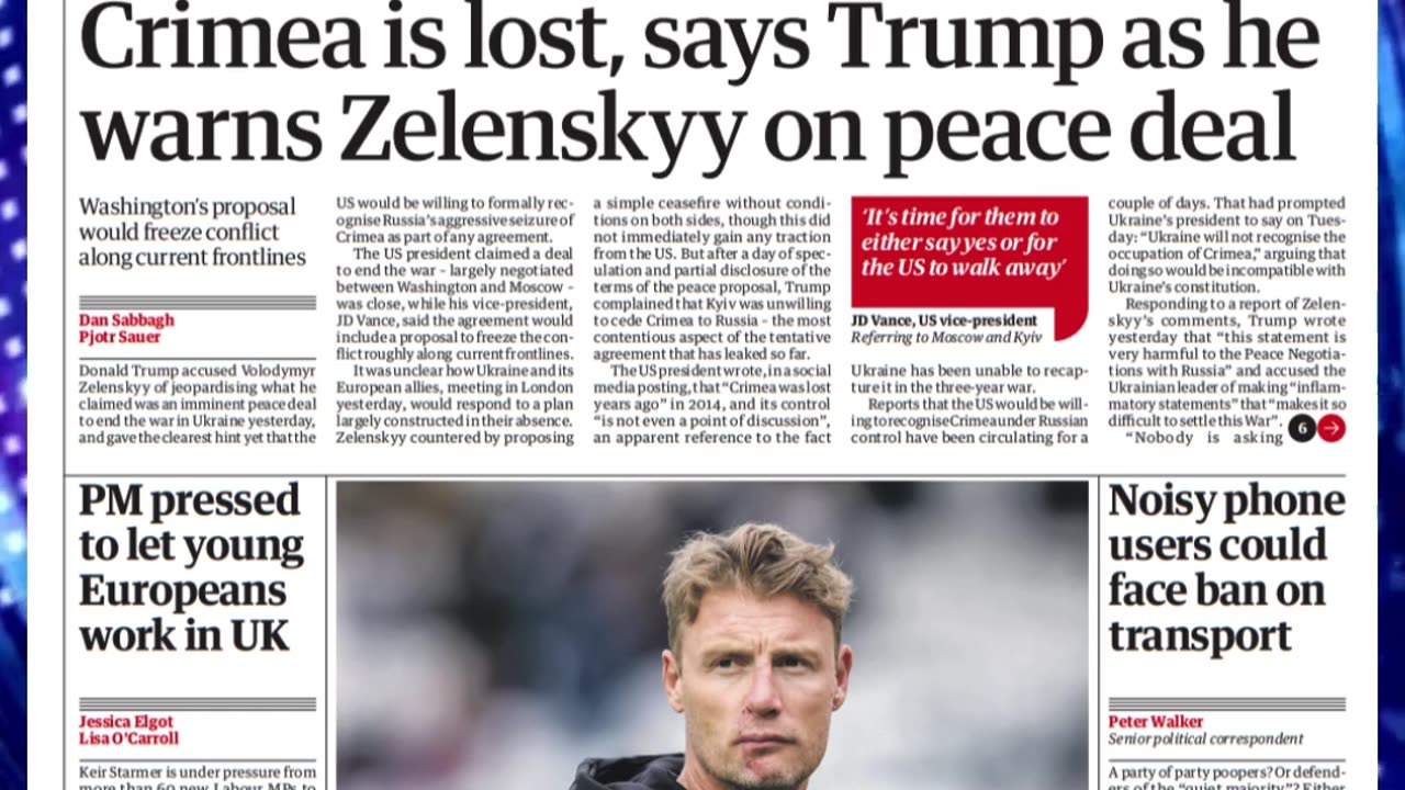 🔥Headlines for Thursday 24th April 2025 Newspaper Headlines 🎉📰#britishpress #breakingnews
