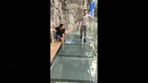 Scary - but a Quick smile since it is built to do this. Chinese - prank