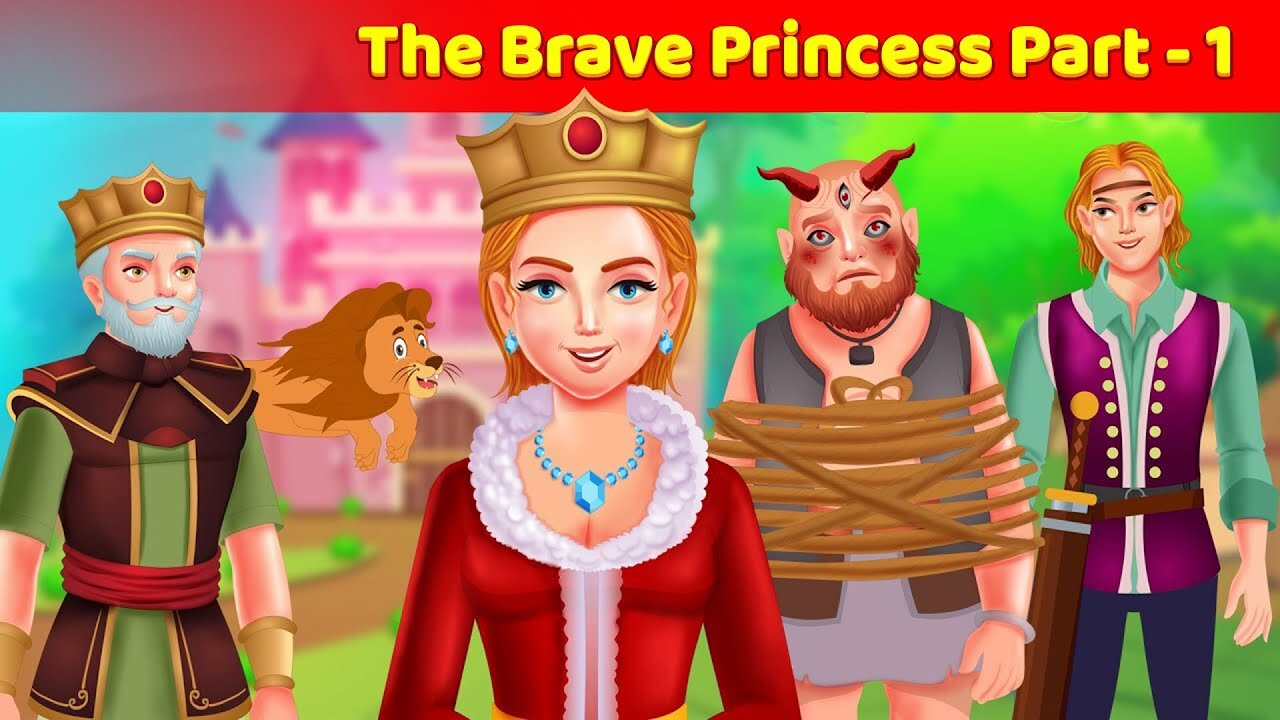 The Brave Princess – Part 1 | Inspiring Animated Story 👑✨