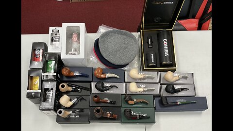 Rattray’s & White Elephant Olivewood, Savinelli Pipe Unboxing