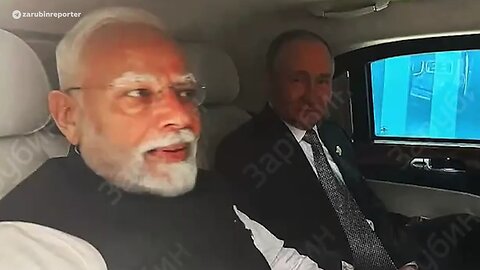 🇷🇺 Putin cede su asiento a Modi en el coche Aurus