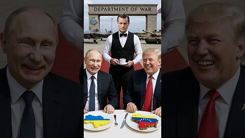 Trump Celebrates the First Day of Department of War with Putin ️