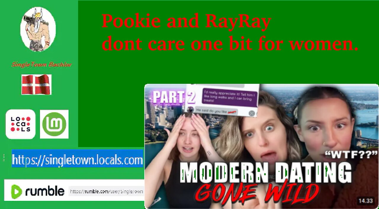 POOKIE and RAYRAY do not care for women...