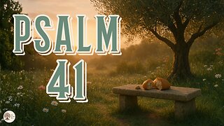 Psalm 41 Audio Bible Reading | God’s Faithfulness in Betrayal (NIV with Text)