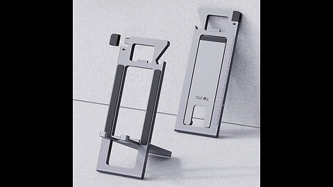 Multifunctional Card Metal Adjustable Phone Stand