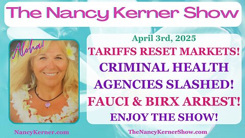 Tariffs Reset Markets! Criminal Health Agencies Slashed! Fauci & Birx Arrest! Enjoy the Show!