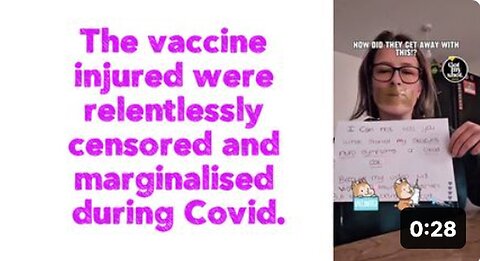 "Unheard Voices: Exploring the Censorship of Vaccine-Injured Amidst Covid Pandemic"