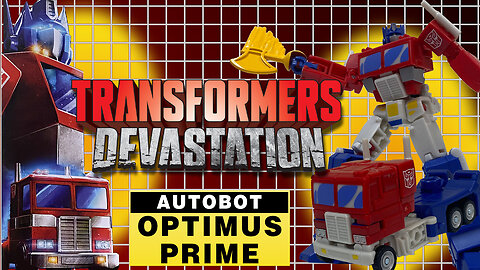 Optimus Prime - Transformers Devastation - Studio Series - Unboxing & Review