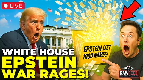 🚨LIVE: Epstein List Battle! Biden's Autopen Fraud! Alcatraz Returns! NPR/PBS Defunded!