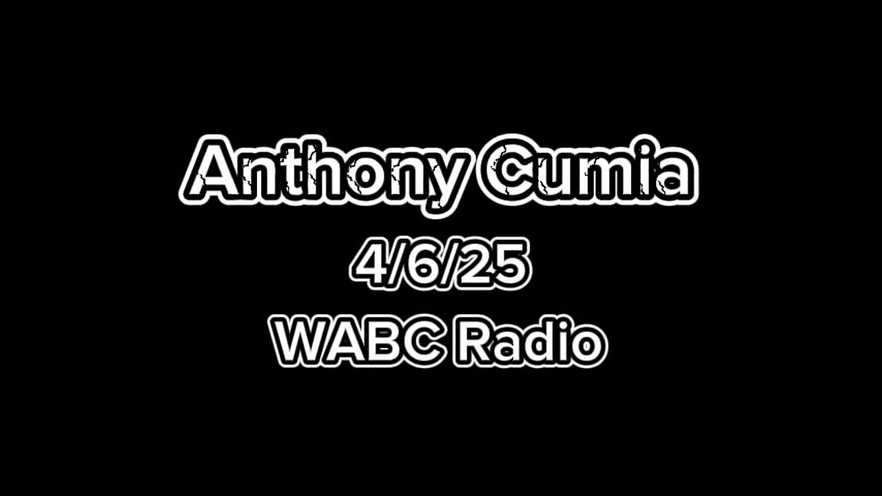 Anthony Cumia: Decline of Vegas & 1st Stuttering John mention on new show - 4/6/25