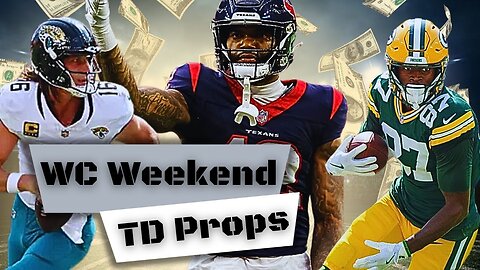 Touchdown Prop Bets For NFL Wildcard Weekend!