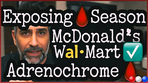 😯 Fast Food, Faster Facts ~ The Adrenochrome 🩸 Allegations You Didn't Order ~ 🇺🇸 ✔️