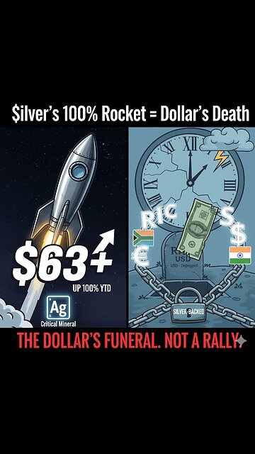 Silver’s 100%+ Rocket = Dollar’s Death