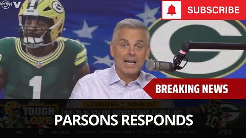 Micah Parsons Responds To Colin Cowherd Take