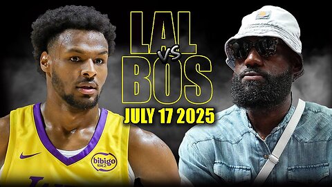 BOSTON CELTICS VS LOS ANGELES LAKERS FULL GAME HIGHLIGHTS | 2025 NBA SUMMER LEAGUE