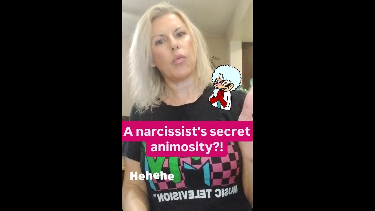 A narcissist's secret animosity?!