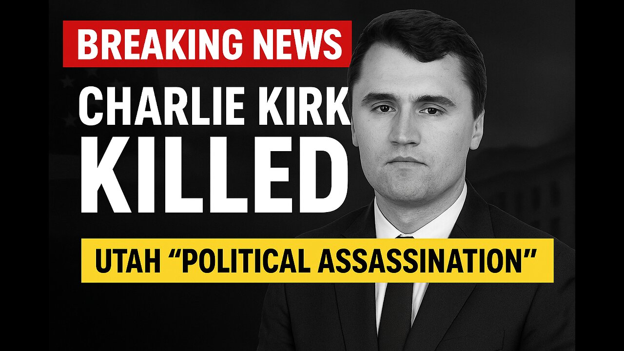 🟥 BREAKING NEWS ⚠️ CHARLIE KIRK KILLED | LIVE COVERAGE | Political Assassination