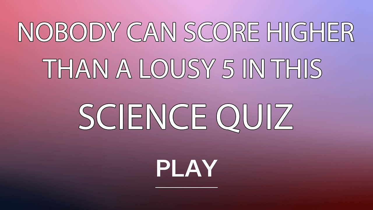Nobody can score higher than a lousy 5