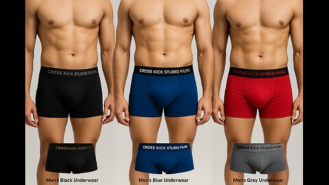 Cross kick Studio Films Underwears