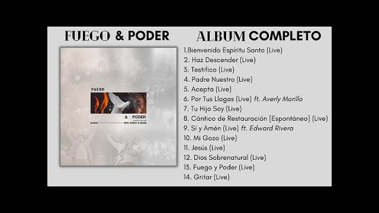 Grupo Barak - Fuego Y Poder - Album Completo.
