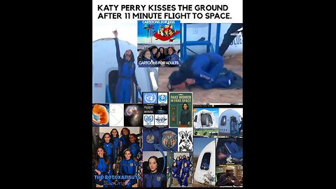 Bimbos In Space🤣 Katy Perry & Women 👩‍🚀AstroNots Faking It 🚀🔥🤣 Flat Earth Facts, Memes & Gladiator 🎶