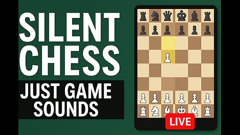 Rookie Moves, Real Game | First Live Chess Stream