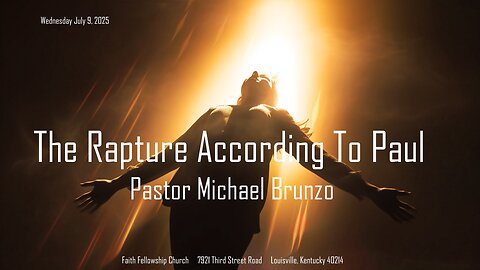 The Rapture According To Paul