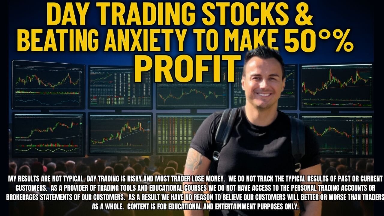 How I Should Control Anxiety to Make 50%+ Gains Trading Stocks