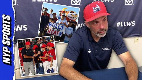 St. James-Smithtown Little League manager Scott Santelli emotional after coming one game short of going to Williamsport for LLWS