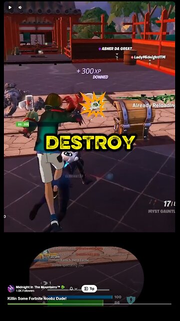 Killin Some Fortnite Noobz Dude!