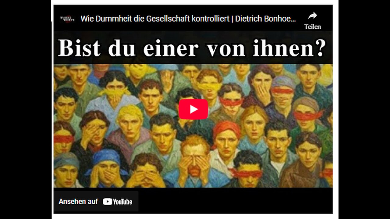 Dummheit und falsche Überzeugung
