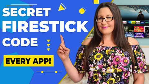 🔑 Firestick Master Code for Hundreds of FREE Apps! 🎁