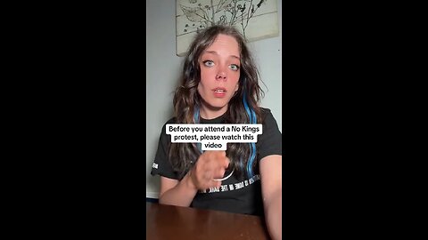 Warning: No Kings Protest