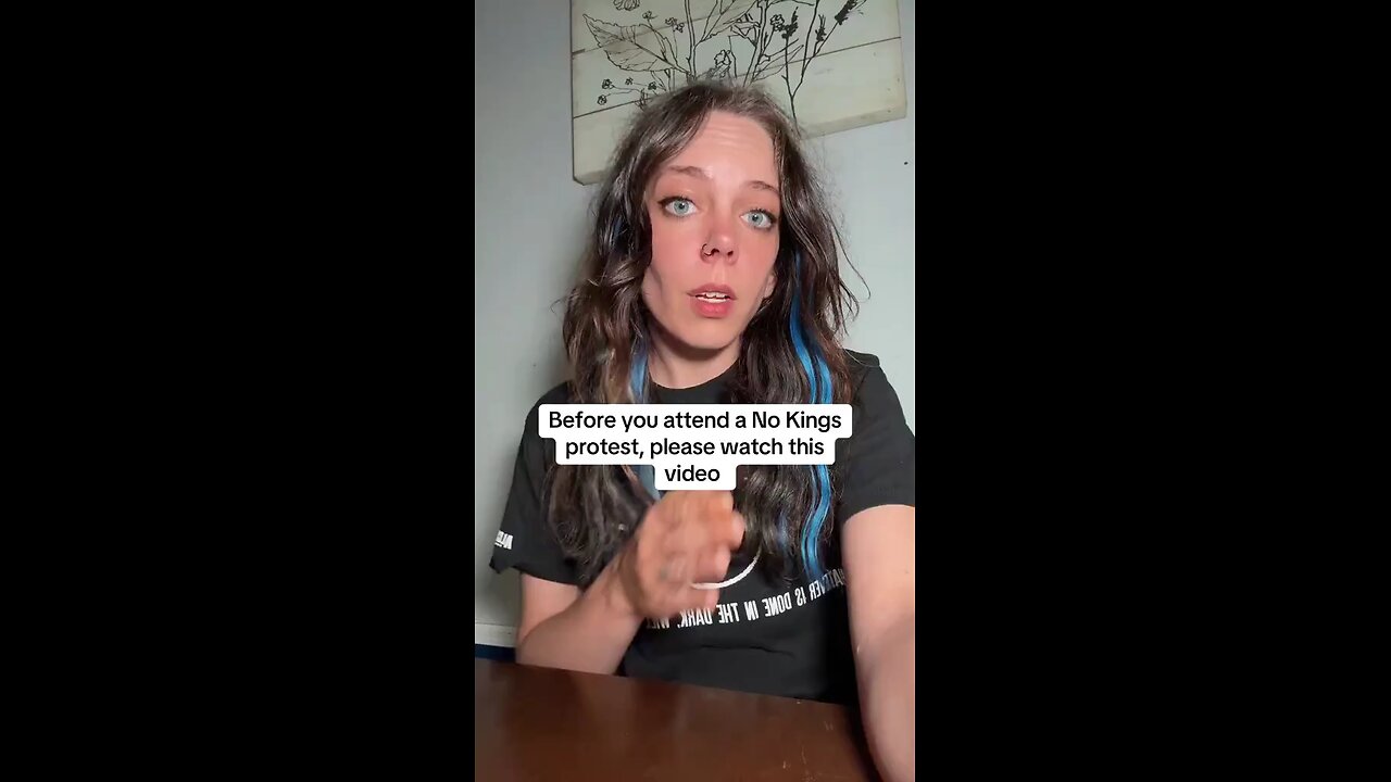 Warning: No Kings Protest
