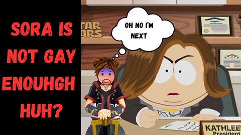 Sora is not gay enough what the acutal…..? Gamer writer claims