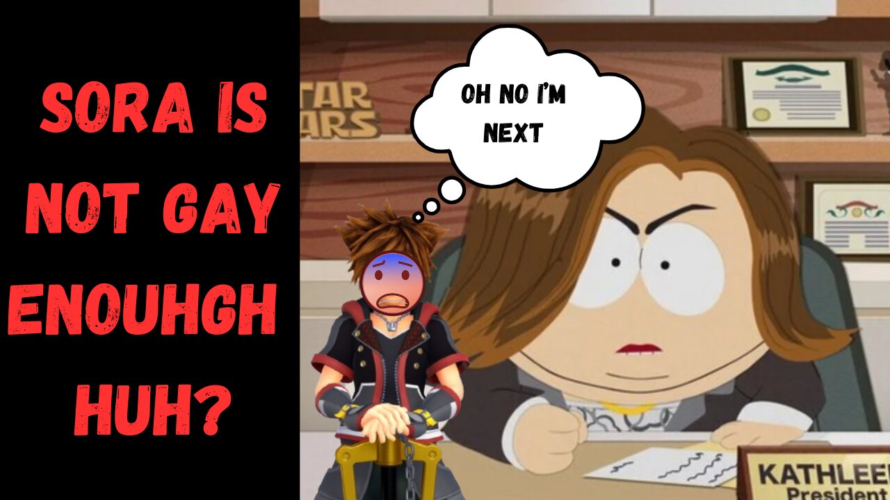 Sora is not gay enough what the acutal…..? Gamer writer claims