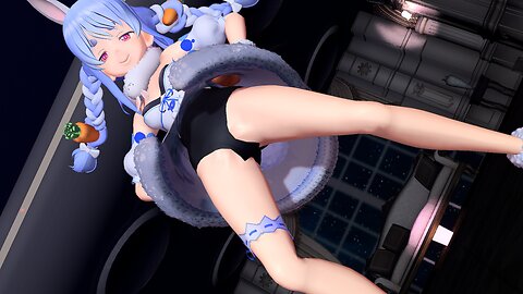 【Hot Dance】兎田ぺこ○/Up ＆ Down【MMD】